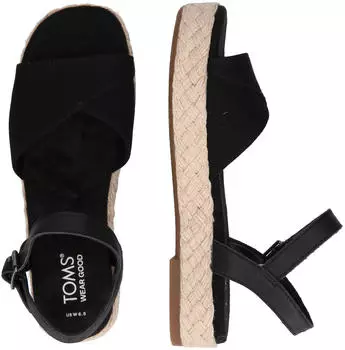 TOMS Shoes Abby Sandals schwarz