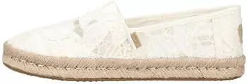 TOMS Shoes Alpargata Rope 2.0 egret floral crochet