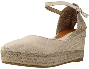 Toni Pons Laia-NT Wedge Espadrilles stone