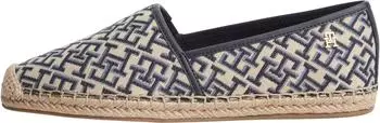 Tommy Hilfiger Th Monogram Jacquard Espadrille (FW0FW09501) dunkelblau/wei&szlig;