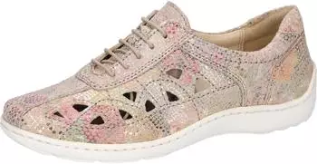 Waldläufer HENNI Lace-Up Shoe Comfort Width H gold/rosa/hellpink/silber