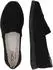 TOMS Shoes Textile Slip-On with Removable Footbed, Breathable and Flexible schwarz/beige