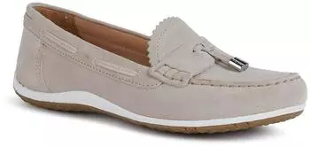 Geox Vega Moc Boat Shoes beige