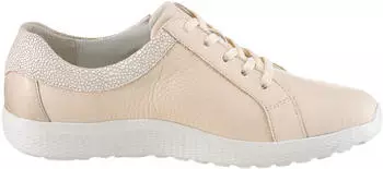 Waldl&auml;ufer Lace-up Shoe in Comfort Width H sand-goldfarben