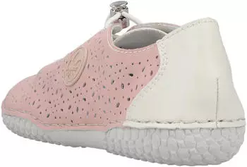 Rieker 43656 ros&eacute;/offwhite