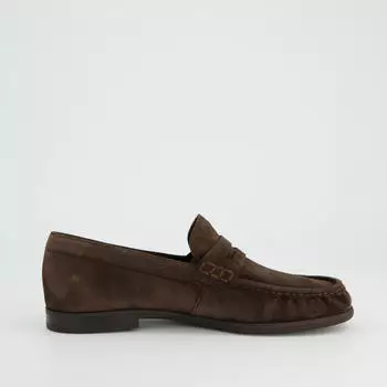 Paul Green Suede Leather Slipper (1228) mocca/braun