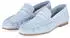 Tamaris Slipper mit Blockabsatz und Zierriegel light blue
