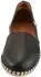 VERBENAS Carmen Espadrille Slipper Flat with Welt Seam schwarz