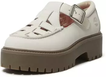 Timberland Stone Street Plateau Buckle Shoe naturnubuk