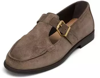 Marc O'Polo Loafer in Soft Suede faded brown
