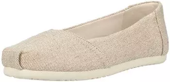 TOMS Shoes Alpargata Ballet (10023042) champagne tonal sparkle woven