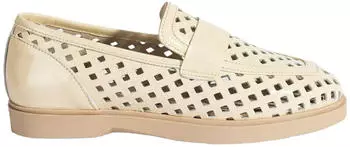 Desa Women's Leather Ballet Flats beige