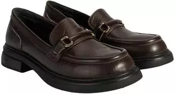 Desa Women's Loafer with Patent Leather Upper braun