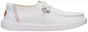 HEYDUDE Wendy Washed Canvas weiß