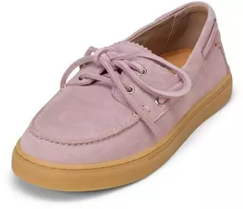 Marc O'Polo Boat Shoe in Soft Suede rosa