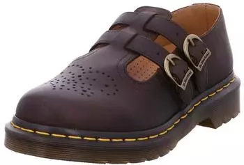 Dr. Martens 8065 Mary Jane Leather cherry red crazy horse