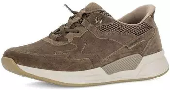 Gabor Sneaker Suede Leather whisky kombi