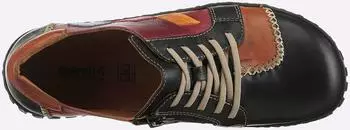 Gemini Lace-up Shoe schwarz/rot