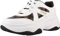 Guess f&uuml;r Damen. FLFHACFAL12 Sneaker Hacha wei&szlig; (36), 3 bis 5 cm,...