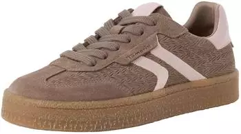 Tamaris Platform Sneaker taupe/rosa