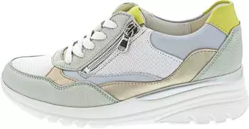 Waldl&auml;ufer H-Carla Sporty Lace-Up menta/weiss/lightgold/sky/lime