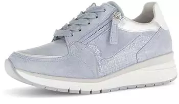 Gabor Sneaker Low lagune silber
