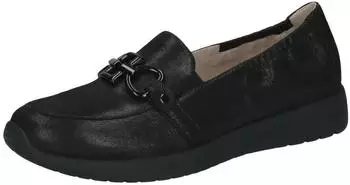 Caprice Slipper (9-24708) schwarz meliert
