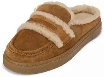 Marc O'Polo Sabot in Oiled Suede pure camel