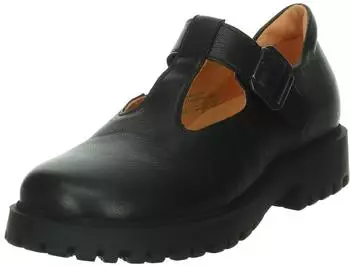 Think Trento Chrome-Free Tanned Leather Oxford Shoes (3-001442) schwarz