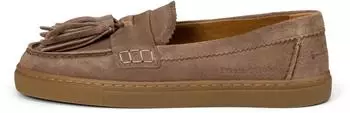 Marc O'Polo Oiled Suede Loafer hellbraun