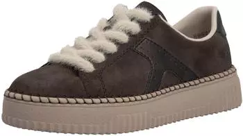 Rieker Plateausneaker mit modischer Plateausohle blau/wei&szlig;