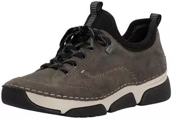 Rieker Slip-On Sneaker grau/braun
