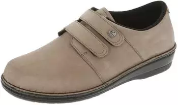 Berkemann GloboConcept Sarah Oxford Velcro Shoe stone nubuk