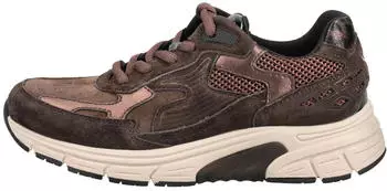 Gabor Wedge Sneaker Lace-Up mocca