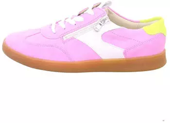 Waldl&auml;ufer Damen Sneaker mit bequemer Passform und flexibler Sohle pink/mischfarben