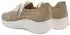 Ara SEATTLE Slip-On Sneaker Keilabsatz mit Strasssteinen H-Weite sand/silber