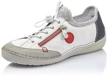 Rieker Halbschuhe Sneaker 52563 wei&szlig;