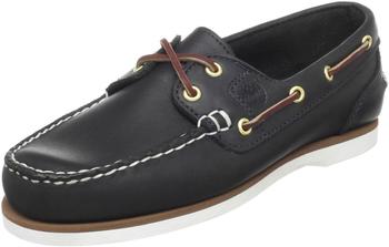 Timberland Classic Amherst 2-Eye Boat Shoe Women's (72332) navy smooth