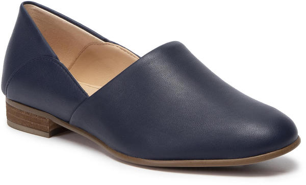 Clarks Pure Tone navy leather