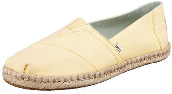 TOMS Shoes Alpargata Rope plant dyed yellow