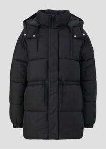 S.Oliver Steppjacke mit abnehmbarer Kapuze (2137317) schwarz