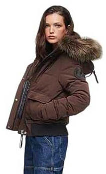 Superdry Everest Bomber Puffer Jacket (W5011576A) brown