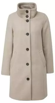 S.Oliver Mantel mit Twill-Struktur (2133105) braun