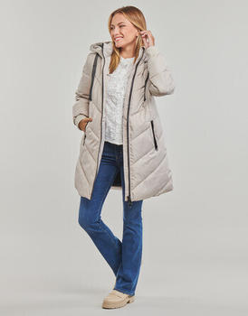 Jacqueline de Yong Jdyskylar Padded Hood Jacket Otw 2023 (15207784) beige – Durchdachtes Verschlusssystem mit praktischer Doppelfunktion