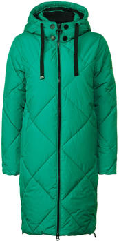 Cecil Tos Diamond Quilted Coat (B100872) green