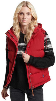 Superdry Everest Vest (W5010907A-17I) red