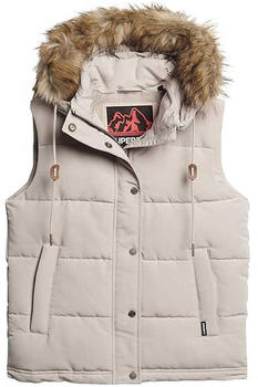Superdry Everest Faux Fur Vest (W5011551A-7MO) grey