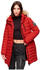 Superdry Fuji Mid Length Puffer Jacket (W5011564A-RXG) red