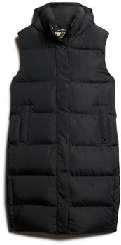Superdry Longline Puffer Jacket (W5011641A-02A) black
