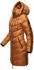 Marikoo Wintermantel Armasa cinnamon